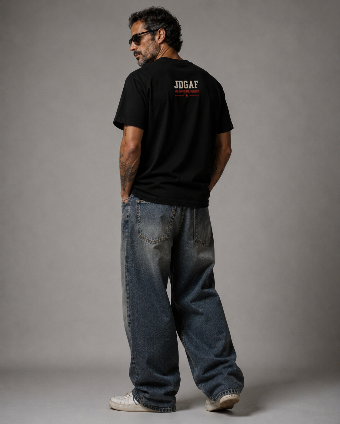 Low Tolerance, High Standards Midnight Black Tee