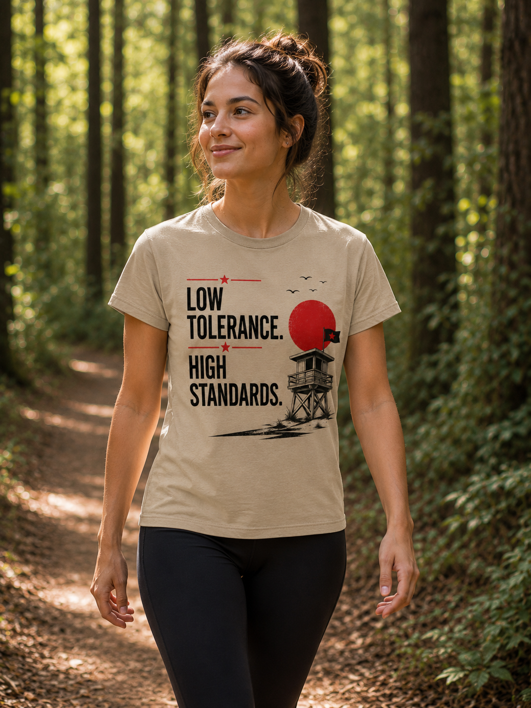 Low Tolerance, High Standards Stone Tee