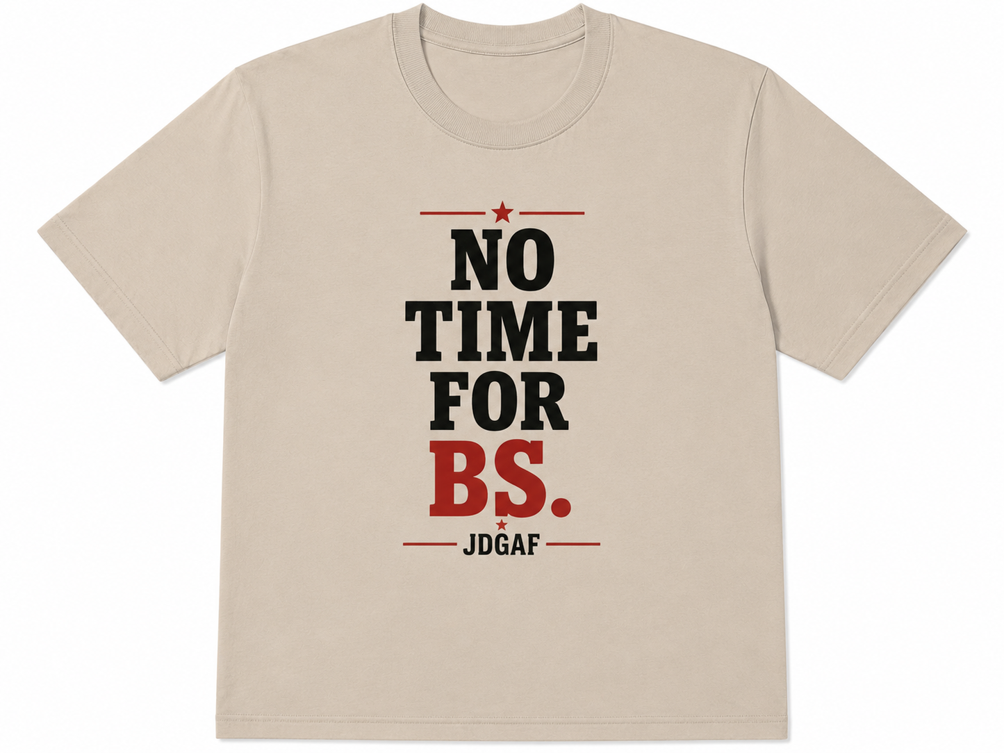 No Time For FB Dust Khaki Tee
