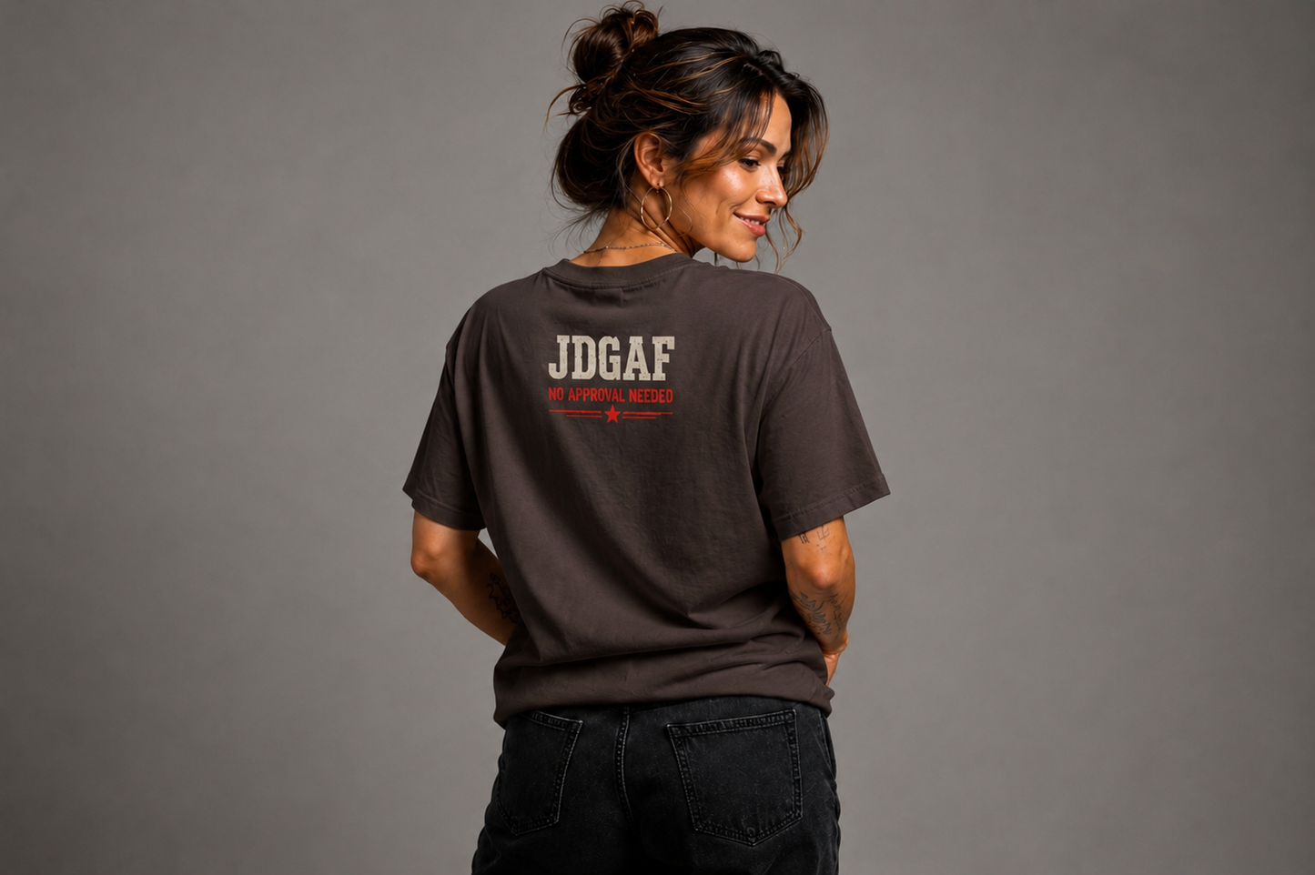 Low Tolerance, High Standards Outlaw Brown Tee