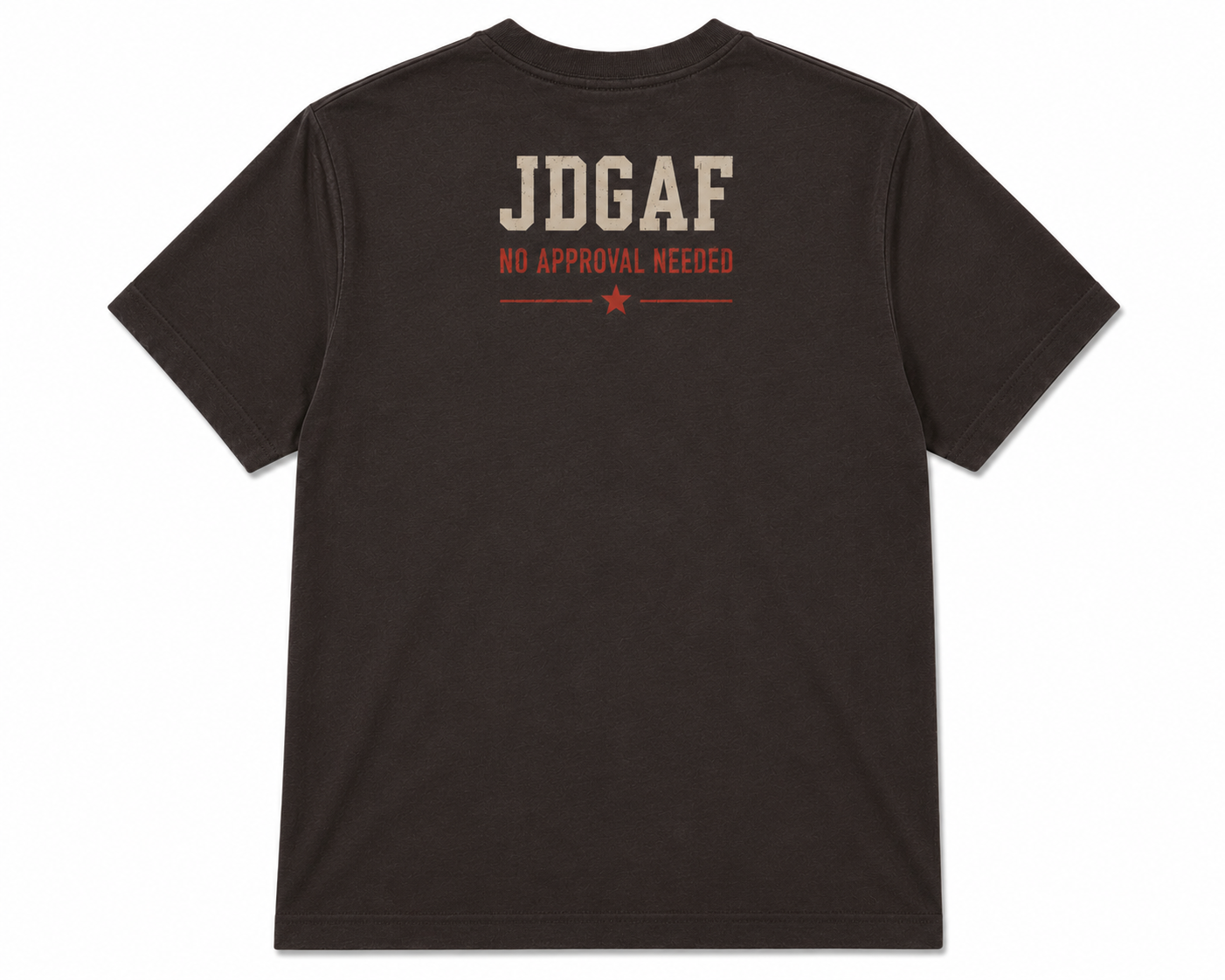 Low Tolerance, High Standards Outlaw Brown Tee