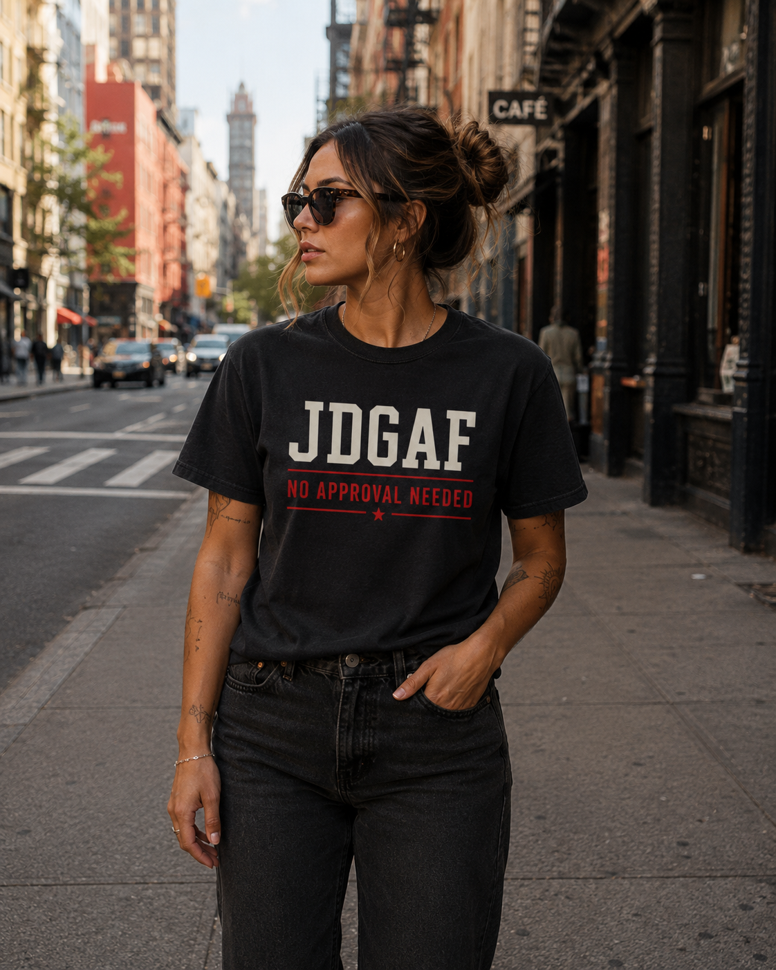 Signature Midnight Black Tee
