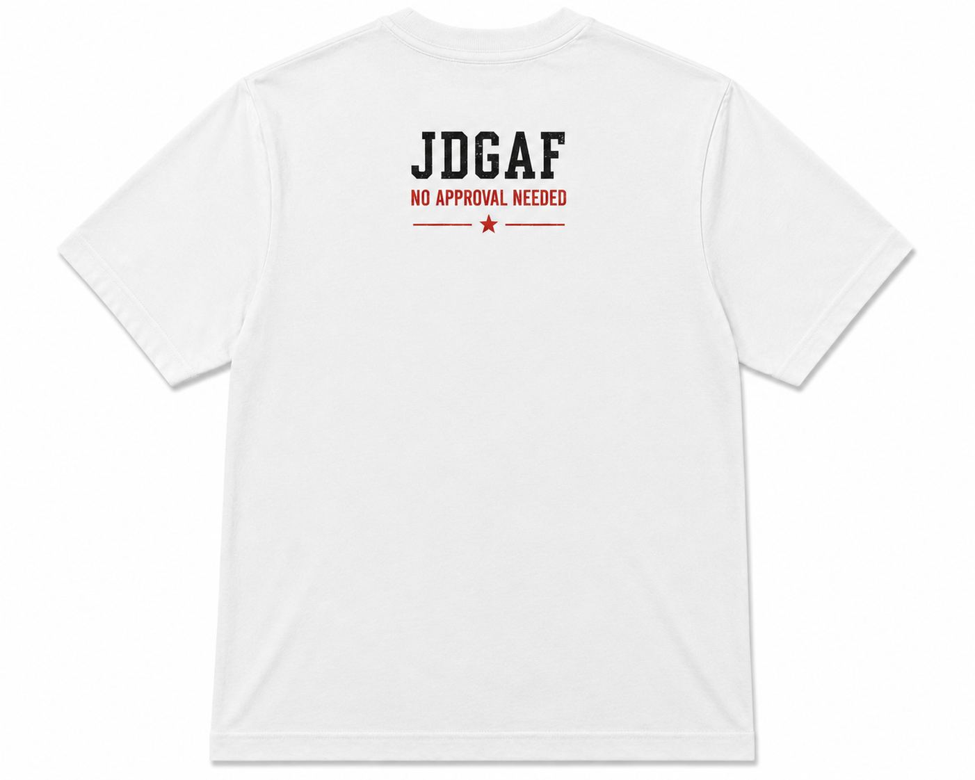 Low Tolerance, High Standards Salt White Tee