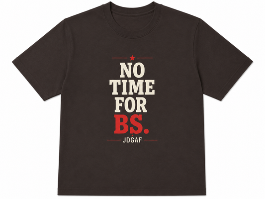 No Time For FB Outlaw Brown Tee