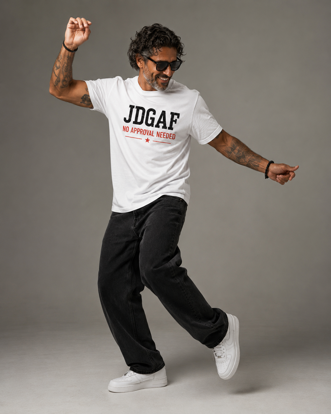 Signiture Salt White Tee