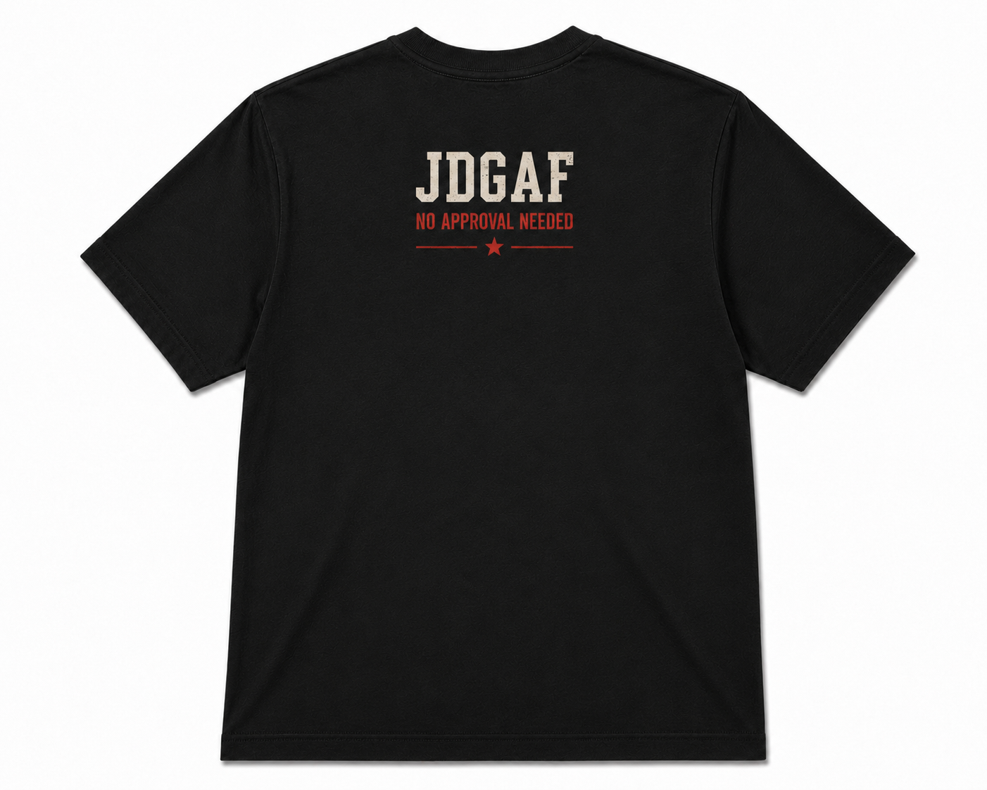 No Time For FB Midnight Black Tee
