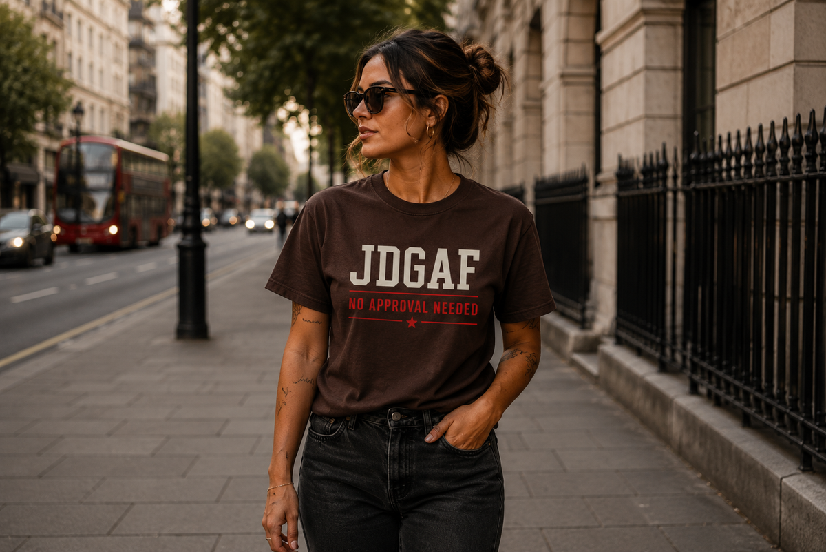 Signature Outlaw Brown Tee
