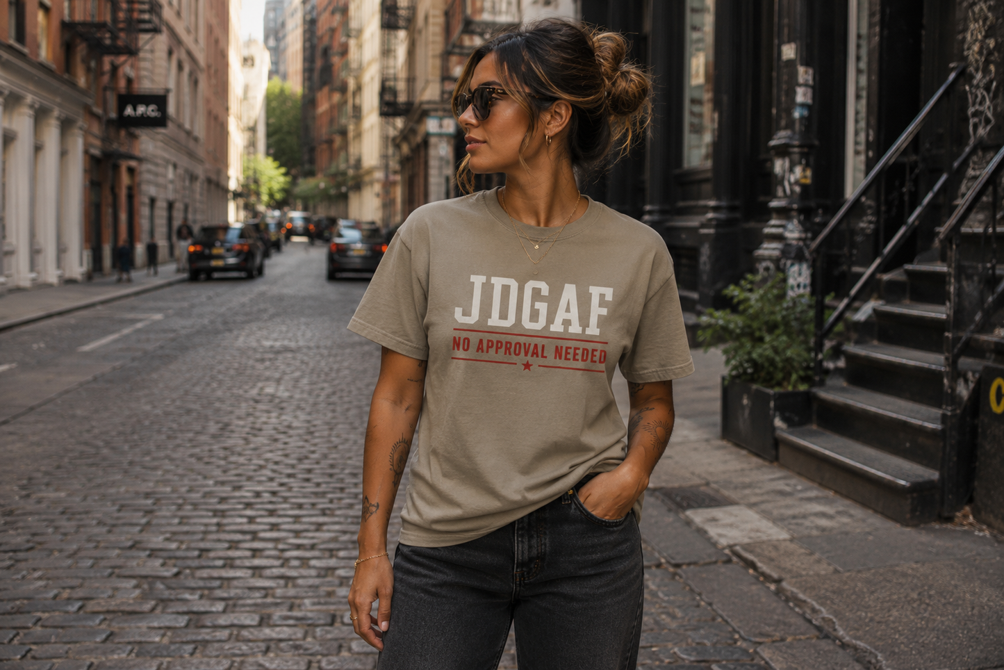 Signature Khaki Tee